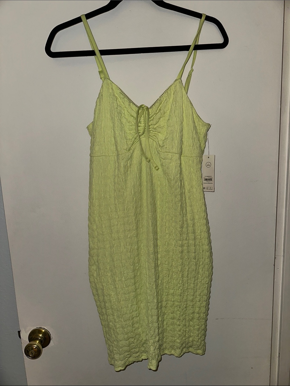 No Boundaries Crinkled Cami Dress
